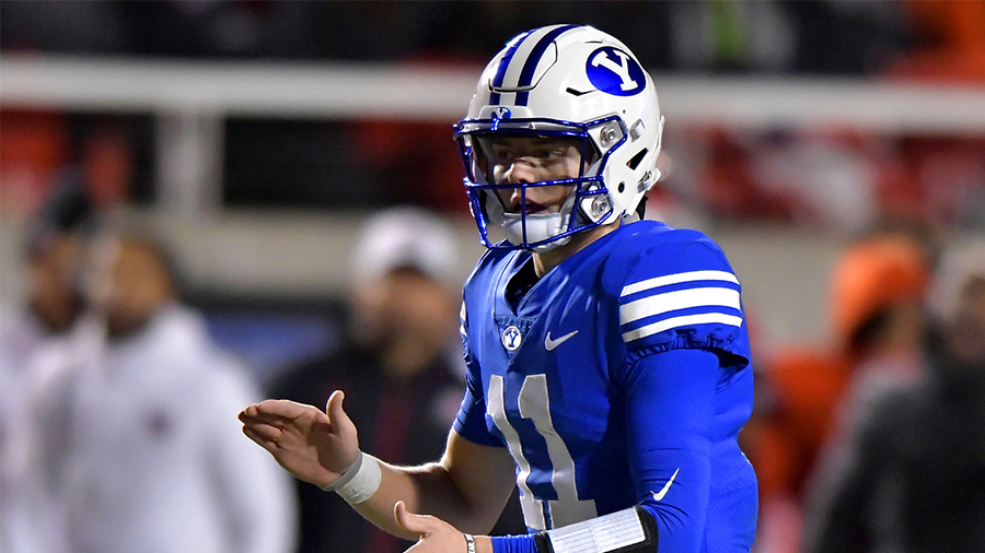 BYU QB Zach Wilson a perfect 18 for 18 in Idaho Potato Bowl win over WMU 