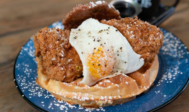 Chicken & Waffles from Pig & A Jelly Jar...