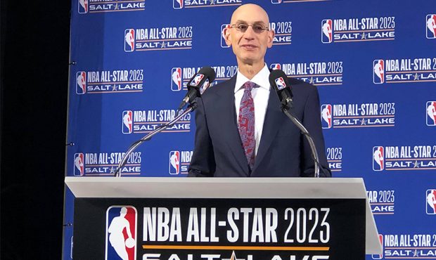 Adam Silver - NBA commissioner - 2023 NBA All-Star Game - Salt Lake City...
