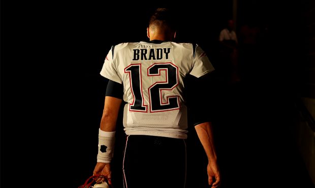 Tom Brady #12 of the New England Patriots...