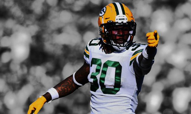 Jamaal Williams - Green Bay Packers v Los Angeles Chargers...
