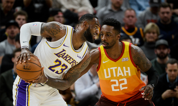 LeBron James - Los Angeles Lakers - Utah Jazz...