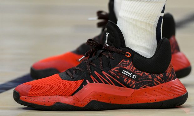 Donovan Mitchell - Adidas D.O.N Issue #1 shoes - Louisville Cardinals...