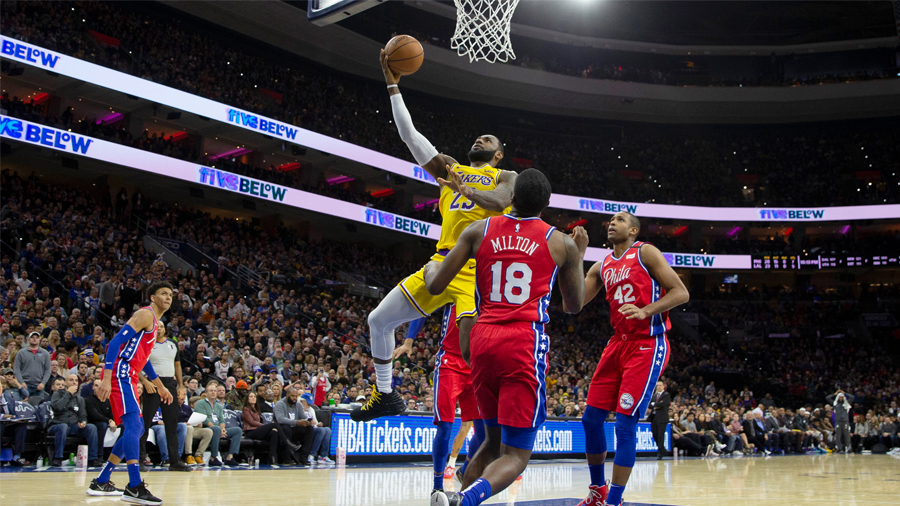 Lebron james store passes kobe bryant