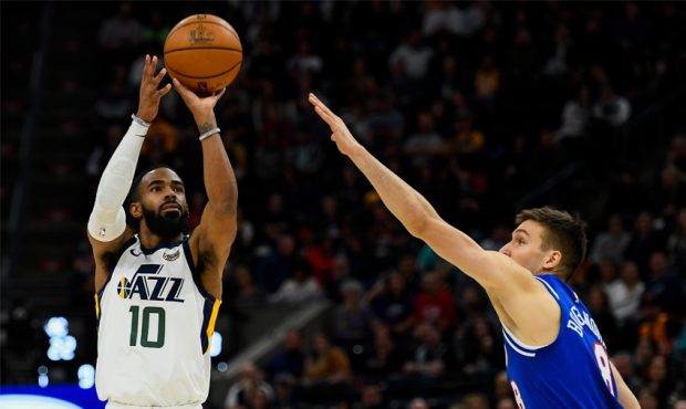 Mike Conley Drills Three-Pointer For First Field Goal After Missing Month