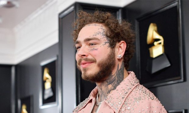 Post Malone attends the 61st Annual GRAMMY Awards at Staples Center on February 10, 2019 in Los Ang...