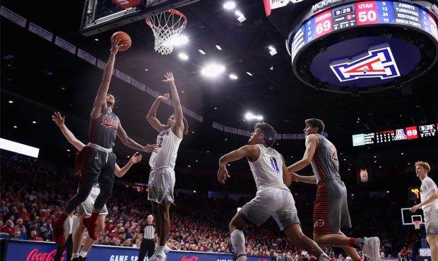 Utes Can't Overcome Arizona's Hot Three-Point Shooting