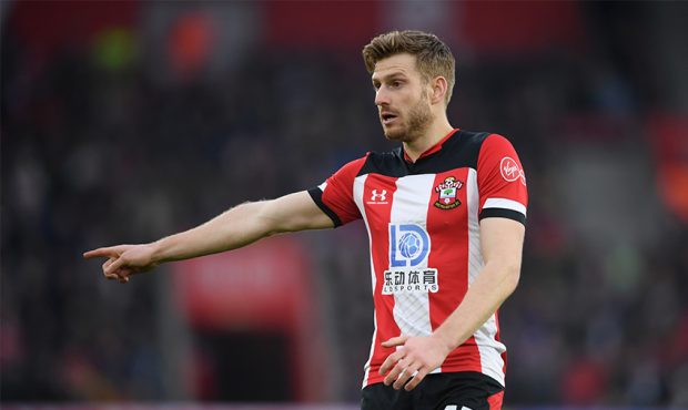 Stuart Armstrong of Southampton gesticulates during the FA Cup Fourth Round match between Southampt...