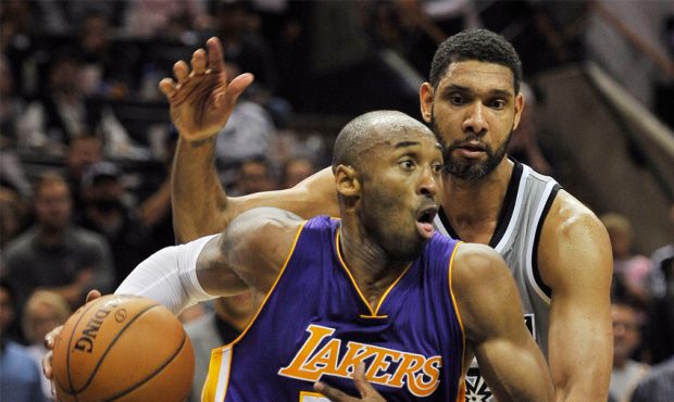 Kobe Bryant - Los Angeles Lakers - Tim Duncan - San Antonio Spurs...