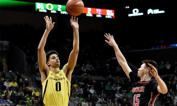 Utes Can't Overcome Oregon's Hot Three-Point Shooting