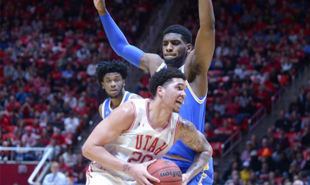 Utah Utes forward Timmy Allen (20) during a college basketball game between the UCLA Bruins and the...