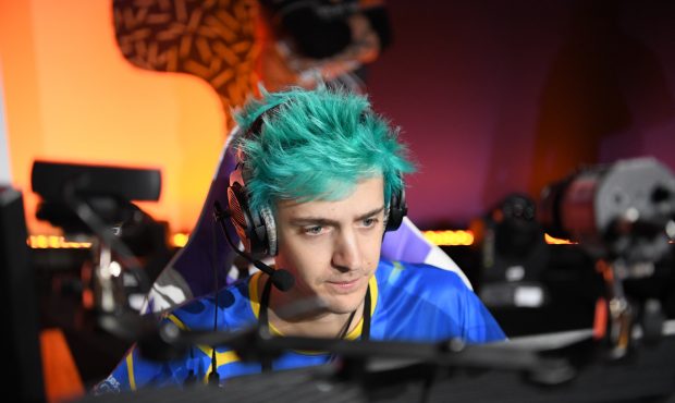 Tyler "Ninja" Blevins plays Call of Duty: (Photo by Robert Reiners/Getty Images)...