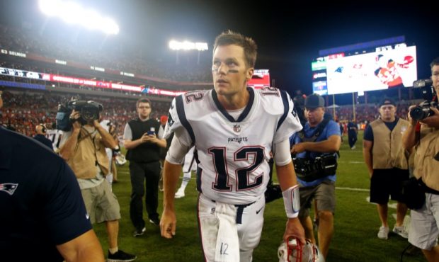 Tom Brady - New England Patriots - Tampa Bay Buccaneers - Getty Images...