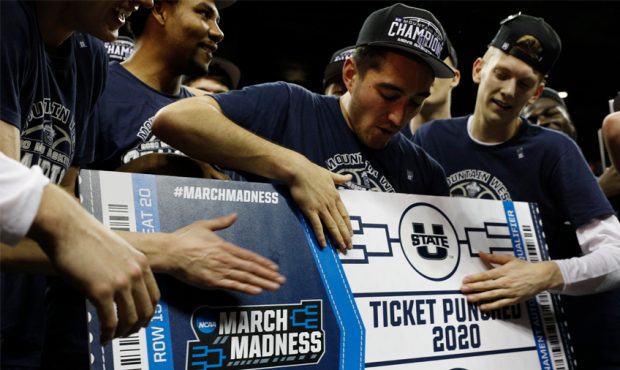 Utah State Moves Up In Bracket Predictions After Upset Of No. 5 San Diego State