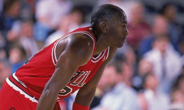 1988: Michael Jordan #23 of the Chicago Bulls (Credit: Mike Powelll/Allsport)...