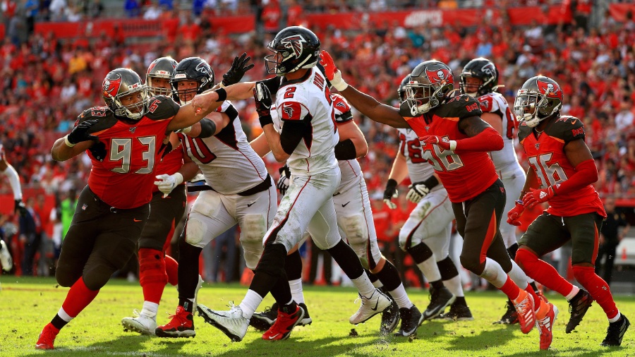 NFL team with best new uniform - Rams, Bucs, Falcons, Browns