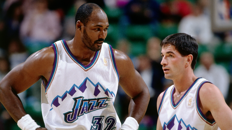 Utah Jazz Legend Karl Malone Describes Running Pick-And-Roll With ...