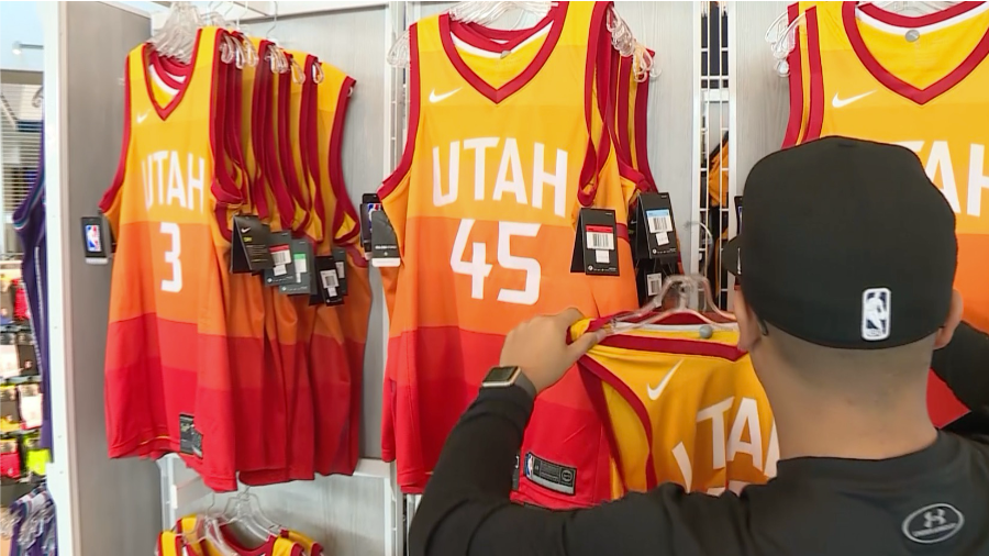 Utah Jazz Jerseys in Utah Jazz Team Shop 