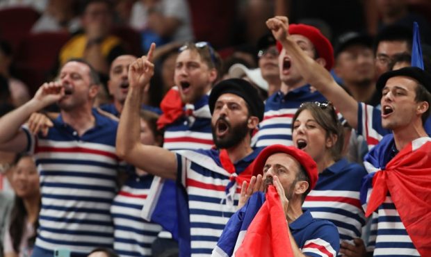 French Basketball Fans (Photo by Lintao Zhang/Getty Images)...