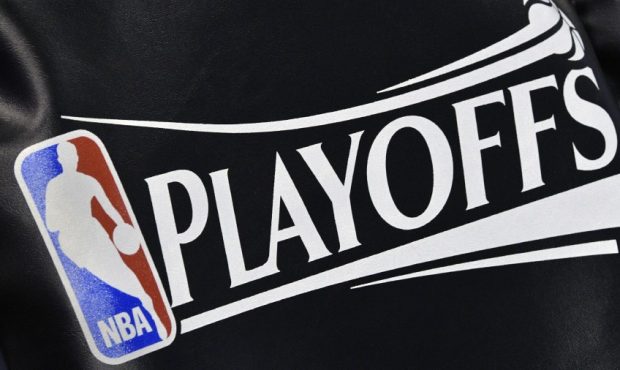 NBA Playoffs Logo (Photo by Gene Sweeney Jr/Getty Images)...