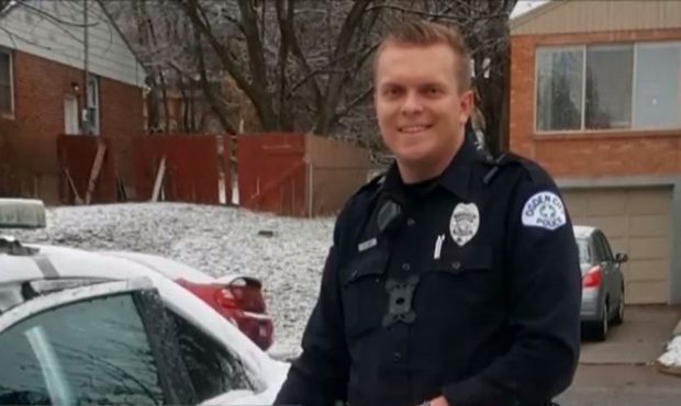 Officer Nathan Lyday with the Ogden City Police Department...