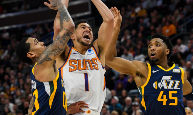 Jordan Clarkson - Devin Booker - Donovan Mitchell - Utah Jazz - Phoenix Suns...