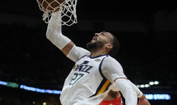Utah Jazz Center Rudy Gobert Scores First Points Of NBA Restart