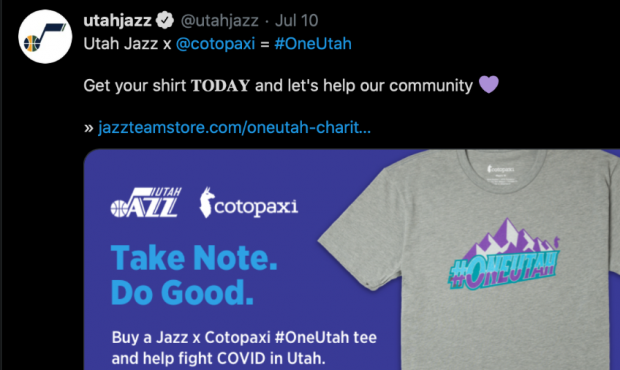 Utah Jazz - Cotopaxi...