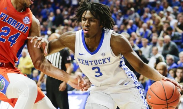 Kentucky guard Tyrese Maxey (Photo by Silas Walker/Getty Images)...