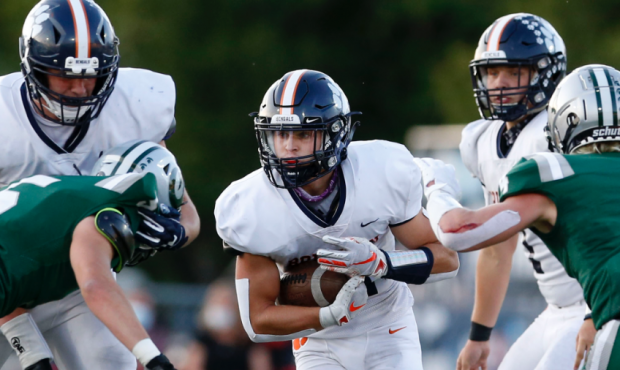 Mason Young Scores Pair Of Touchdowns To Carry No. 7 Brighton Past No. 17 Olympus