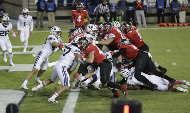 BYU Defense Holds Strong For Goal Line Stop Against Western Kentucky
