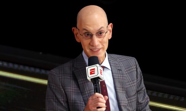 NBA commissioner Adam Silver (Photo by Kevin C. Cox/Getty Images)...