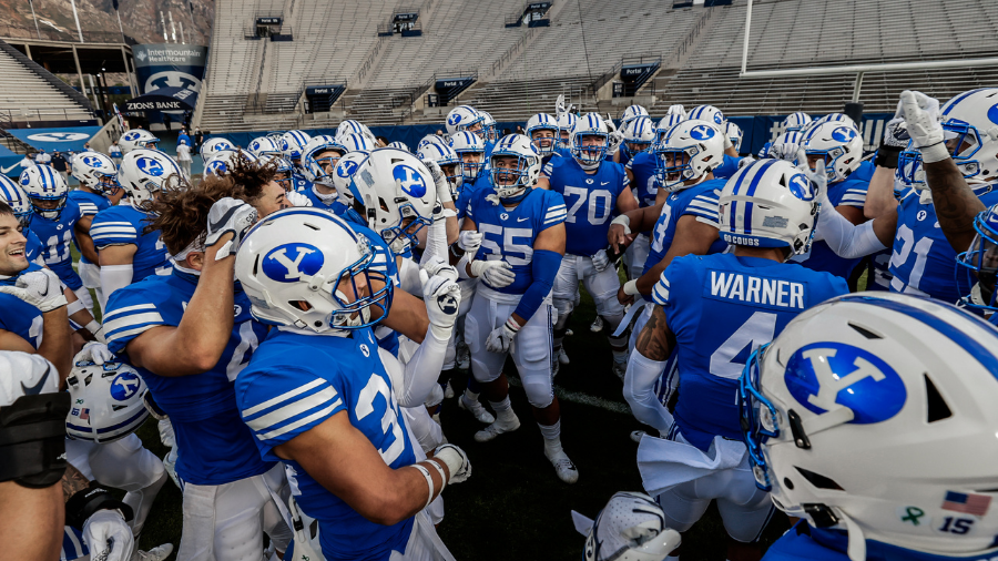 Travis Kelce Reps BYU Cougars On New Heights Podcast