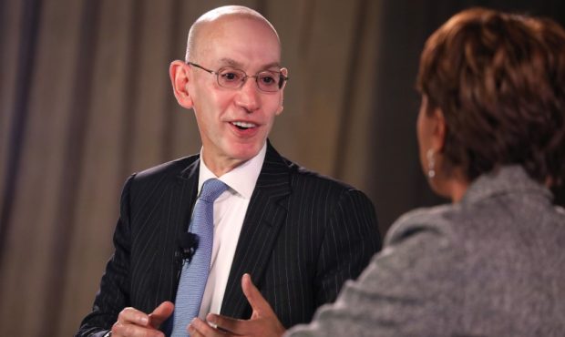 NBA commissioner Adam Silver (Photo by Brian Ach/Getty Images for TIME 100 Health Summit )...