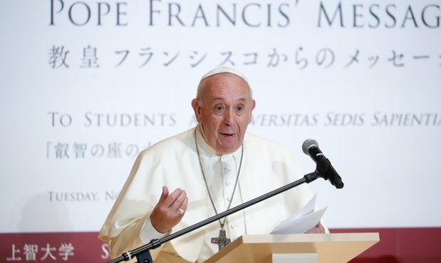 Pope Francis (Photo by Kim Hong-Ji - Pool/Getty Images)...