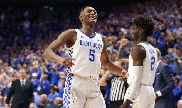 Kentucky Guard Immanuel Quickley is projected to be drafted in the second round (Photo by Andy Lyon...