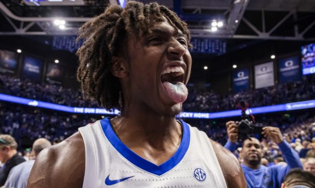 Kentucky guard Tyrese Maxey (Photo by Michael Hickey/Getty Images)...