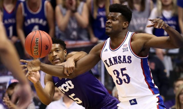 Utah Jazz draft pick Udoka Azubuike (Photo by Jamie Squire/Getty Images)...