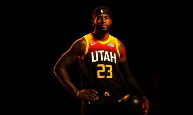 Royce O'Neale in the new City Edition Uniform (Photo: Utah Jazz)...