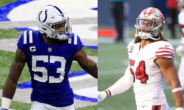 Colts LB Leonard Sends Signed Jersey, 'Best LBs In The Game' Message To  49ers' Fred Warner