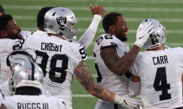 Carr's TD Pass With 5 Seconds Left Lifts Raiders Past Jets