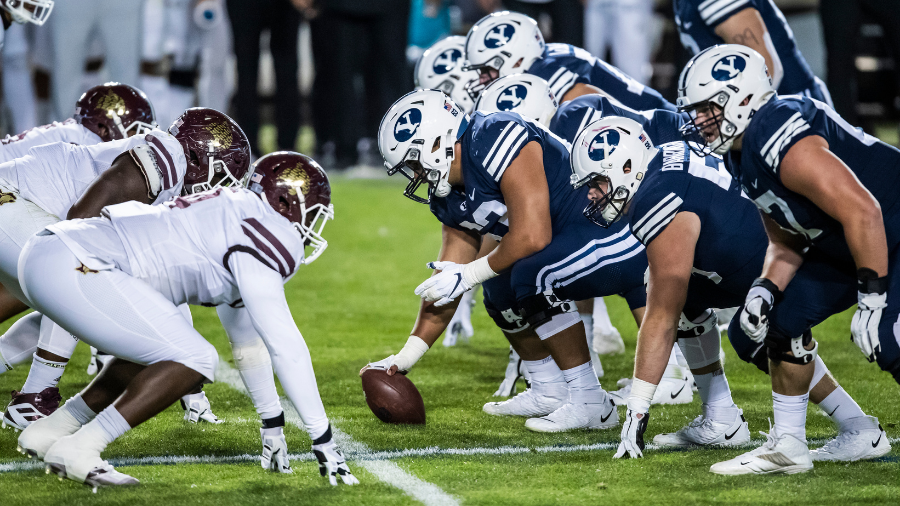 BYU's O-line looking to improve from last season's performance