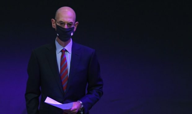 NBA Commissioner Adam Silver (Photo by Harry How/Getty Images)...