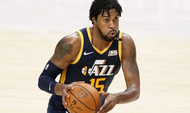 Derrick Favors of the Utah Jazz (Photo by Steph Chambers/Getty Images)...