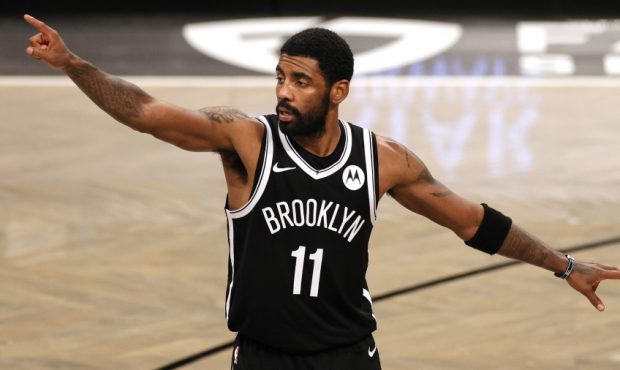 Kyrie Irving of the Brooklyn Nets (Photo by Sarah Stier/Getty Images)...