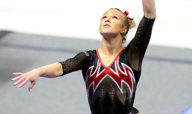 Abby Paulson - Utah Gymnastics vs. Washington...