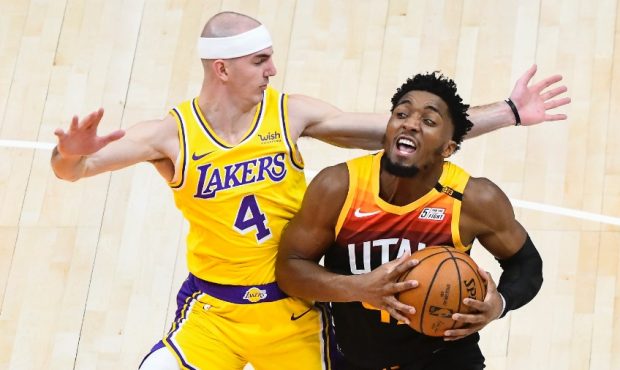 Donovan Mitchell - Los Angeles Lakers - Utah Jazz...