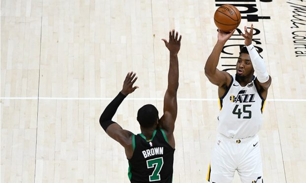 Donovan Mitchell, Bojan Bogdanovic Sparks Jazz With Big Third Quarter Run Against Celtics