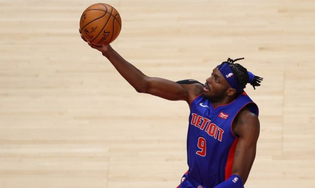 Detroit Pistons forward Jerami Grant (Photo by Kevin C. Cox/Getty Images)...