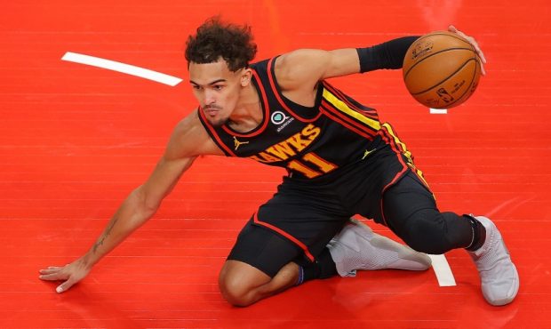 Trae Young of the Atlanta Hawks (Photo by Kevin C. Cox/Getty Images)...